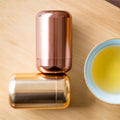Custom Portable Travel Tea Tin Canister Coffee Sugar Storage Jar Airtight Sealed Kitchen Condiment Container Empty AluminumTins