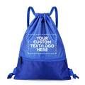 Wholesale Pretty Arts Unisex Durable Waterproof Polyester Sports Gym Softback Drawstring Backpack Soft Handle Air Cushion Belt