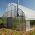 Single-span Tunnel Greenhouse for Cultivation of Strawberry Tomato and Other Vegetables with Single-span Plastic Film