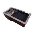 MODI Modern Style Electric BBQ Grill Table Set Korean Fashion Hot Pot Tables with Chairs for Restaurant Use