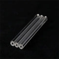 JR Glass Customized high pressure borosilicate glass tube clear and colored glass tubing