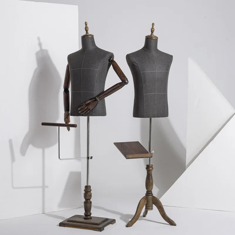 Popular Male Mannequin Clothing Display With Arms
