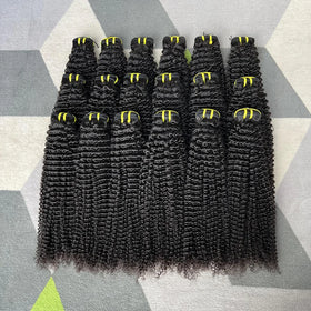 GDY Top Quality 10A Kinky Curly Virgin Hair Bundles Afro Curly Burmese Human Hair Bundles 100% Virgin Human Hair Bundles