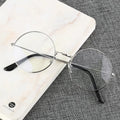 MK2311271 New Cheap Retro Round Metal Glasses Frame Anti-Blue Light Transparent Lens Glasses Frame Computer Glasses Eyewear