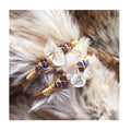BM27714 Quartz Point Cuff Amethyst Quartz Point Raw Stone Crystal Point Rustic Bracelet Wire Wrap Stone Bangle