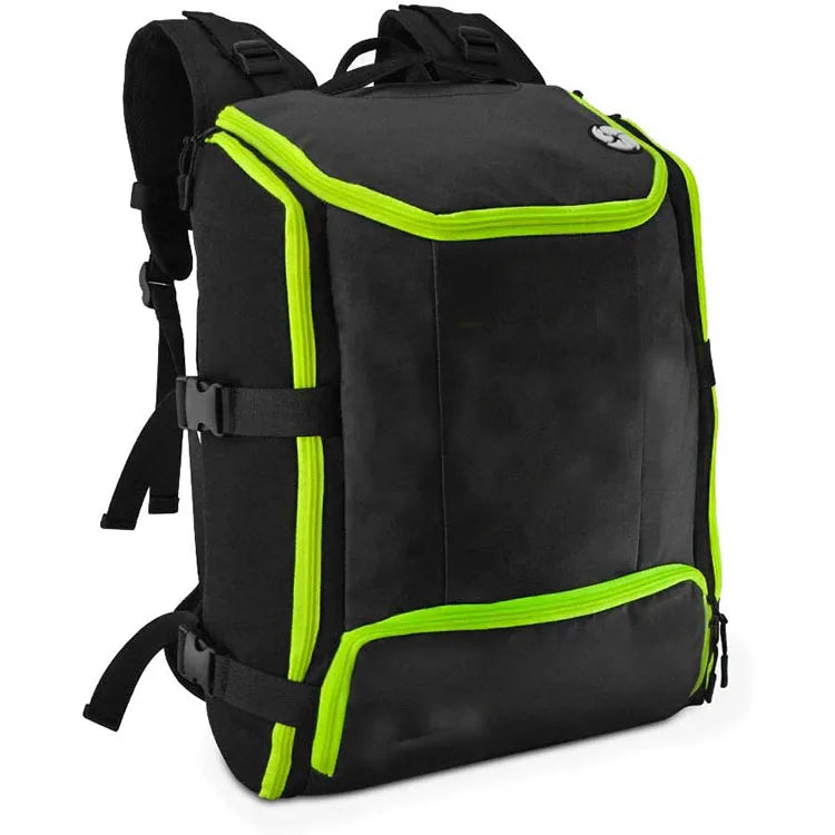 Inline Ice Roller Multi Sport Skate Backpack Travel Bag for Carrying Skate Equipment