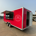 OEM Portable Coffee Milk Tea Cart Snack Vending Trailer Concession Stand Mobile Food Truck Trailer for Sale