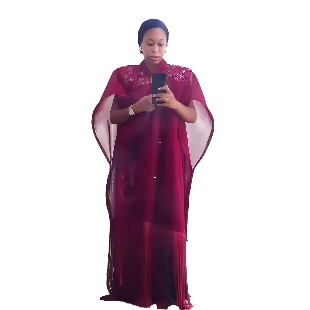 Brand New African Traditional Dresses for Women Clothing Plus Size Luxury African Dress Two-piece Dress African