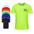 Lidong Bulk Stock Custom Design Rayon T-shirt Sports Fitness Unbranded Sport T-shirts Mens Crewneck Spandex t Shirt Metrial