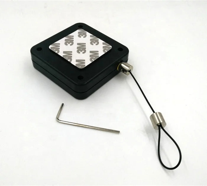 RUIWOR RW5605 Automatic Retraction Device Square Box Stainless Steel Wire Rope Use for Curtains Automatically Close