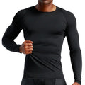 Custom Wholesale Plus Size Spring Long Sleeve Gym Wear Men's T-shirt Fitness Basketball Training Jogging Sportswear Quick Dry