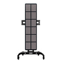 Infrared Red Light Therapy Panel Aluminum 3600W Black American Red Light Therapy Bed with Stand