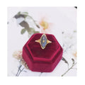 14k Gold Plated 925 Sterling Silver Fine  Designer Jewelry Fashion Healing Crystal Gemstone Jewelry Natural Labradorite Ring