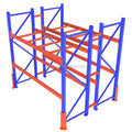 RD Warehousing Heavy Duty Single-Sided Custom Warehouse Shelves with Q235B Steel 1000-3000 KG Load Capacity for Industrial Use