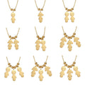 New Boys and Girls Necklace for Kids Charm Necklace With Girl and Boy Charm Gold Pendant Necklace With Charm Women