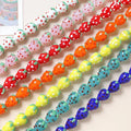 Factory Direct Sales 11*15mm Ceramic Berry Beads  Customized Beads with Straight Hole Berry Beads for Diy