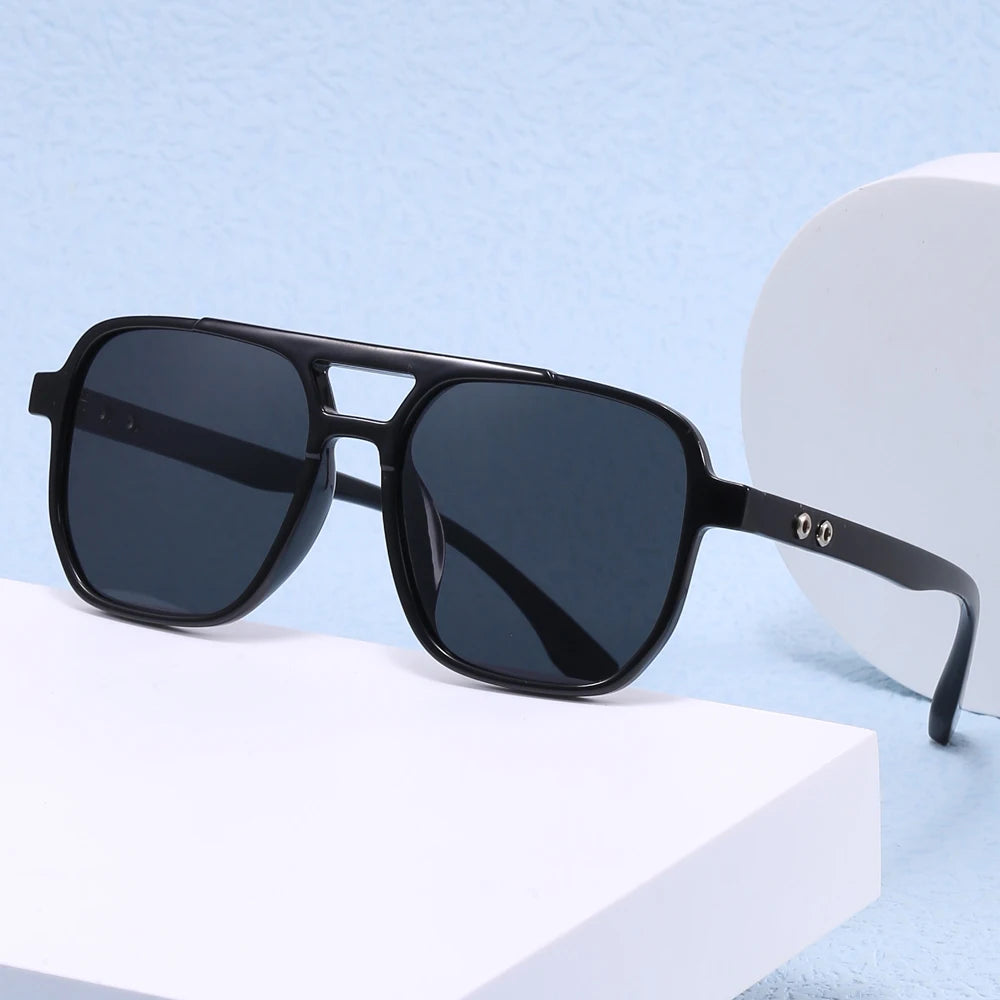2023 New Fashion TR90+ Polarized Color Changing Outdoor Sunglasses
