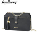 2025 Latest Hot Selling PU Women's Fashion Korean Design Elegant Crossbody Shoulder Bag with Zipper Closure