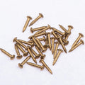 High Precision Brass 1.5x10mm Smooth Ring Shank Head Decorative Drum Nail ISO Standard OEM/ODM Custom Service for Wooden
