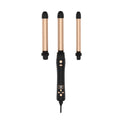 Mesky Auto-rotating Auto Rotating Hair Curler Lcd Auto Rotating Waver Ceramic Interchangeable Hair Curler Gold Curling Iron