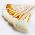 Wholesales Price 1 Piece Goat Hair Pen Gold Leaves Brush for Foil Painting and Cleaning Gilding Gold Leaf Foil Brush