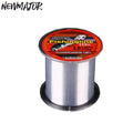 NEWMAJOR 500m Fluorocarbon Coated Nylon High Strength Fishing Sink Line for Stream Lakes & Rivers