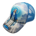Custom Polyester Jesus Pattern 5 Panel Baseball Cap for Sublimation