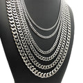 Beimai OEM Halskette Stainless Steel Hip Hop Cuban Chain Trendy Thick Wide Chain Necklace