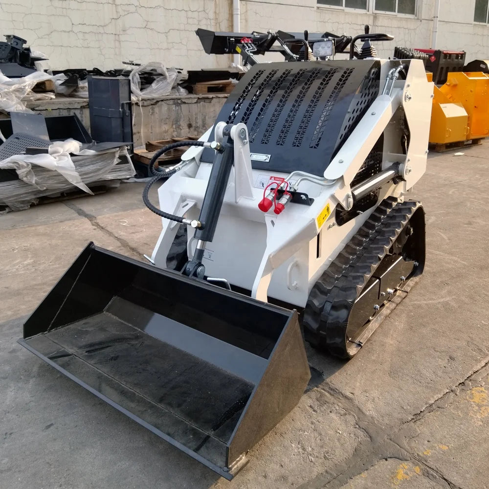 TOSH Mini Skid Steer Track Loader Front End Loader for Sale