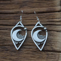 gothic witch Moon Earring