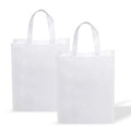 Wholesale Sublimation Plain White Tote Bag Non Woven Shopping Bag Blank