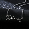 Custom Fashion Gold Name Necklace Handmade Stainless Steel Jewelry Personalized Birthday Gift for Her Mom
