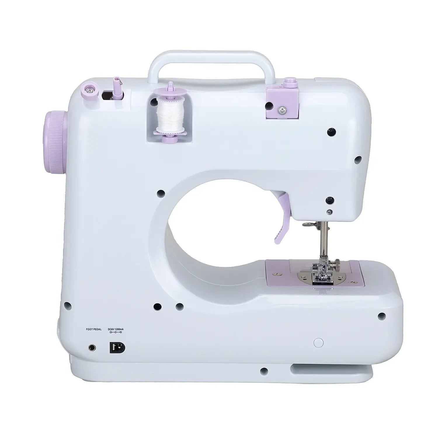 Mini Electric Double Stitches Household Sewing Machine Handheld Woven Bag Sewing Machines