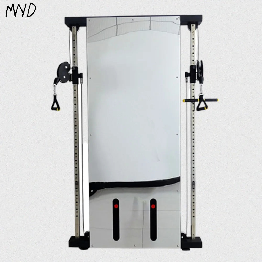 Wall Mounted Dual Trainer Multi Functional Trainer Gym Equipment