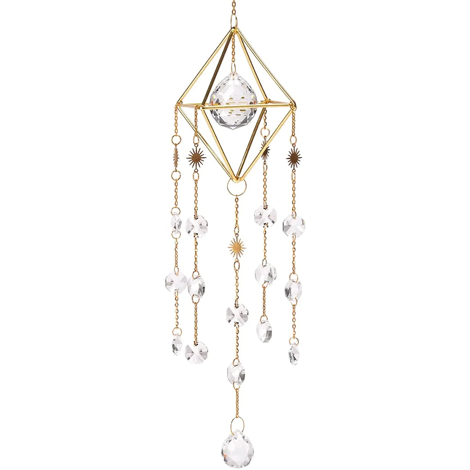 Modern DIY Crystal Art Theme Lighting Pendant Suncatcher Garden Decoration with Hanging Design for Anniversary China