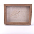 Mini Art Minds Wall Art  Natural Alder Wood 3D Deep Shadow Box Frame