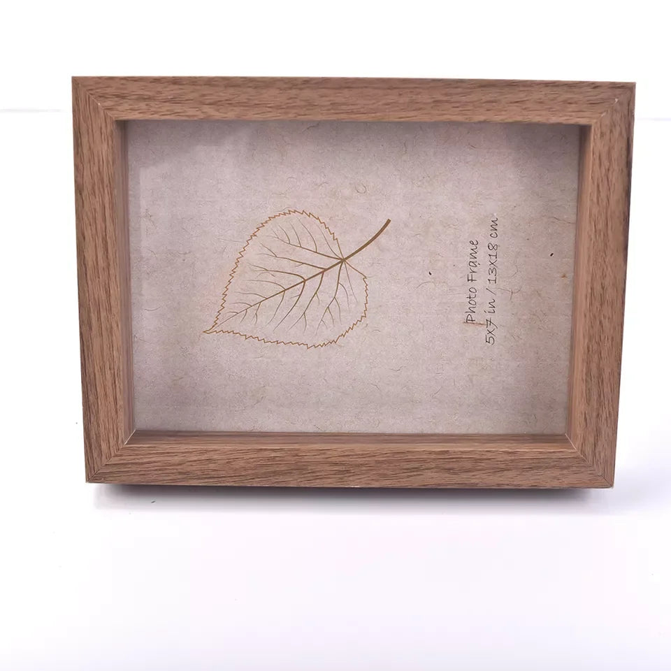 Mini Art Minds Wall Art  Natural Alder Wood 3D Deep Shadow Box Frame