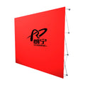 RONNINGSTAR Aluminum Frame Pop-Up Display Banner Stand with Pennant Style Eco-Friendly 260GSM Warp Knitted Fabric Custom Color