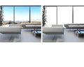 High Light Transmittance Self Adhesive Switchable  PDLC Remote Control Privacy Film Smart Glass Film Window Door for Office
