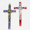 Christian Religious Jesus Saint St. Benedict Cross Pendant Home Office Crafts Gifts Jewelry