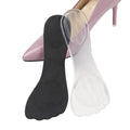 2-Piece JP Velvet & Gel Comfortable Anti-Slip Insole 3/4 High Heel Shoe Cushions for Women Sports Model