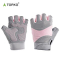 TOPKO Wholesale Fitness Weight Lifting Workout Gloves Customized Logo Gym Gloves