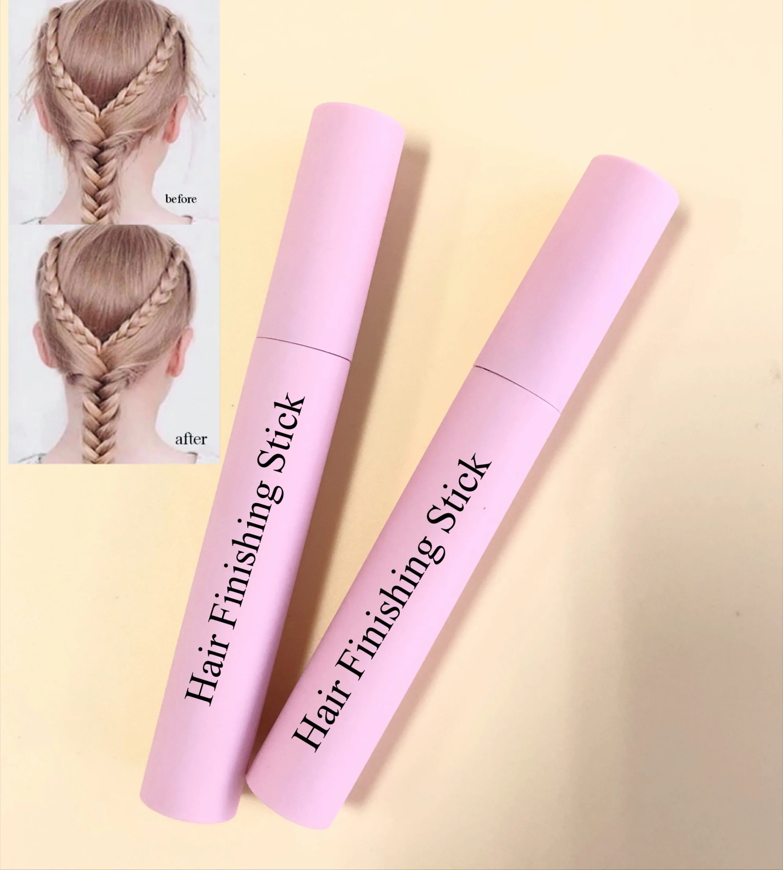 OEM Hot Sale Long-lasting Non-greasy Slick Natural Vegan Wax Hair Finishing Stick