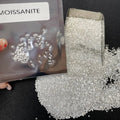 High Quality D Color VVS1 0.8-2.9mm Small Size Melee Loose Moissanite Stone Pass Diamond Test  Certificate for Jewelry Making