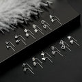Sterling Silver Teeny Tiny Flower Percing/Cartilage Stud Earring  Tragus Stud Perfect Gift Idea Minimalist Studs