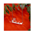 Stainless Steel Necklace Personality Diy Custom Name Necklace Pendant Heart Pendant Women's Necklace