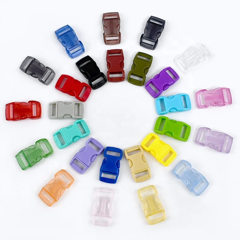 Deepeel BK436+F5-6 10mmPlastic Side Release Buckle Colorful Mini Buckle Quick Side Release Buckle DIY Crafts Sewing Accessories