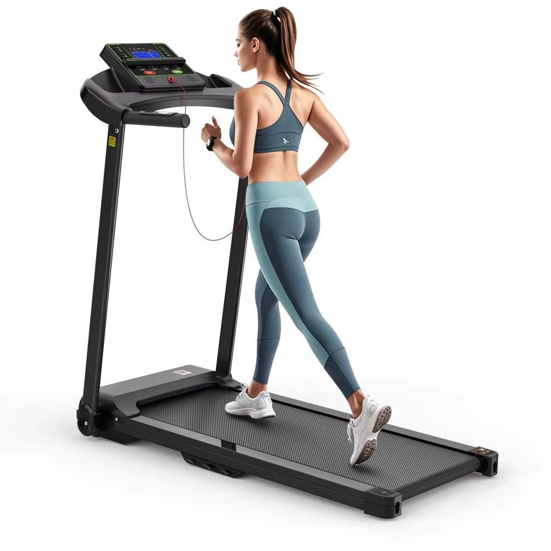 Eu Stock Walking Pad Running Machine Exercise Equipment Household Wall Treadmill with Incline Desk LED Screen Foldable Treadmill