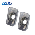 CNC Cutting Blade Stainless Steel Parts Special Large R Angle Rough Milling Machine Cutter Grain APMT160425 Model Hard Alloy