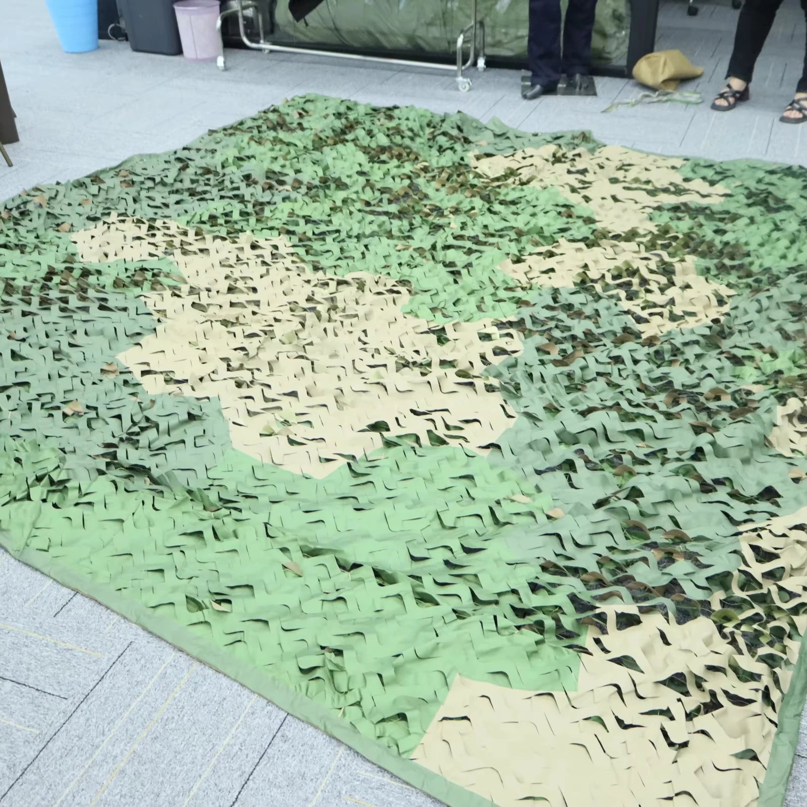 Tactical High-Strength Polyester Waterproof /Flame Retardant /Near-Infrared / Anti-Radar Camouflage Net